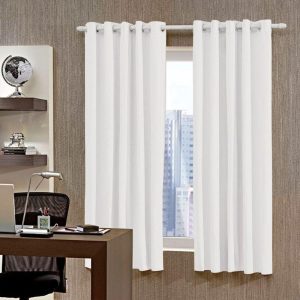 Cortina Bella Janela 260×250 cm Corta Luz PVC Branco Gelo | Cortina Para Varão Cortina Bella Janela Cortina Bella Janela