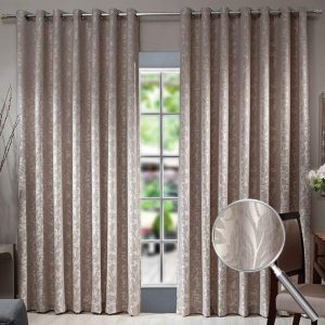 Cortina Donna MC 400×260 cm Vitória Jacquard Linho | Cortina Para Quarto Cortina Para Quarto Cortina Para Quarto