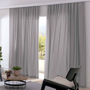 Cortina para Trilho Bella Janela 540×280 cm Inove Bruxelas Taupe | Cortina Para Trilho Cortina Bella Janela Cortina Bella Janela