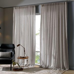 Cortina para Trilho Vogue 780×270 cm Inove Luxor Areia | Cortina Para Trilho Cortina Para Quarto Cortina Para Quarto