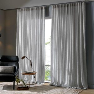 Cortina para Trilho Vogue 900×270 cm Inove Luxor Prata | Cortina Para Sala Cortina Para Quarto Cortina Para Quarto